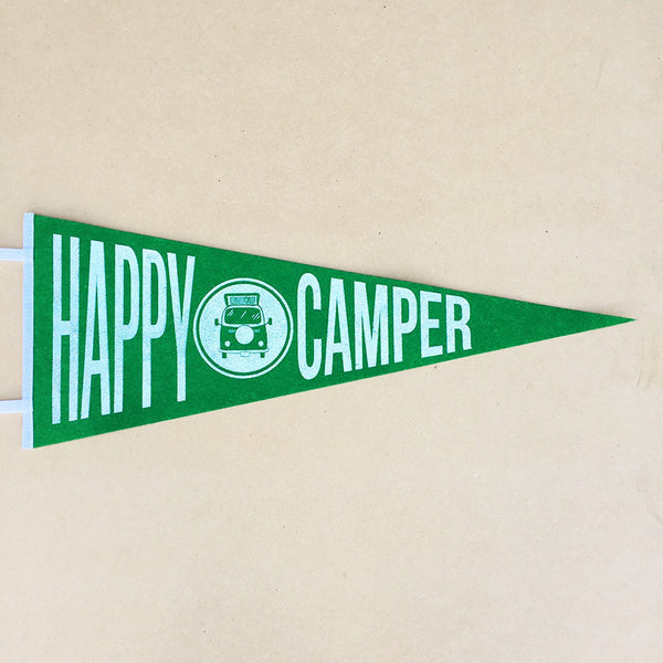 Happy Camper Pennant
